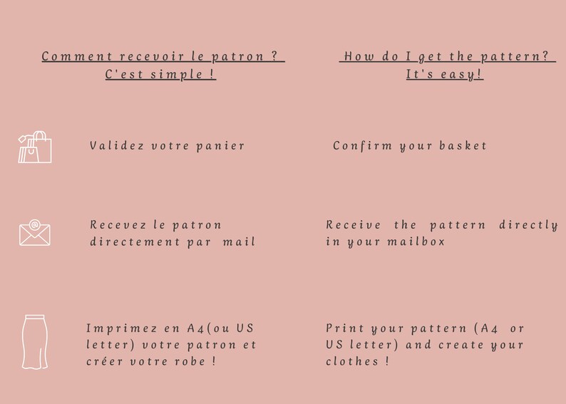 Patron de couture ensemble jupe longue avec fente et crop top