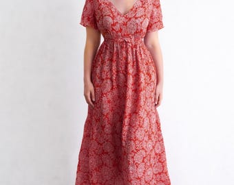 Flowing Boho Maxi Dress Sewing Pattern: Summer to Evening (PDF Digital  Download, US 8-14) - Etsy
