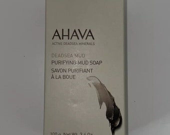 AHAVA Deadsea Mud Purifying Mud Soap 3.4oz