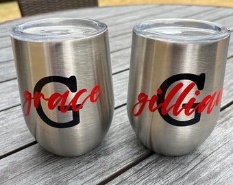 Gepersonaliseerde wijn / frisdrank tumbler