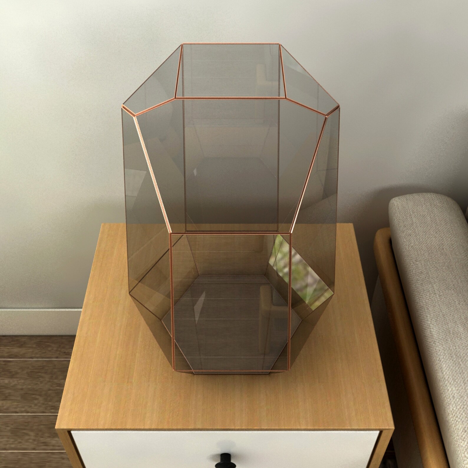 Digital Printable PDF Glass Terrarium Pattern Template - Etsy