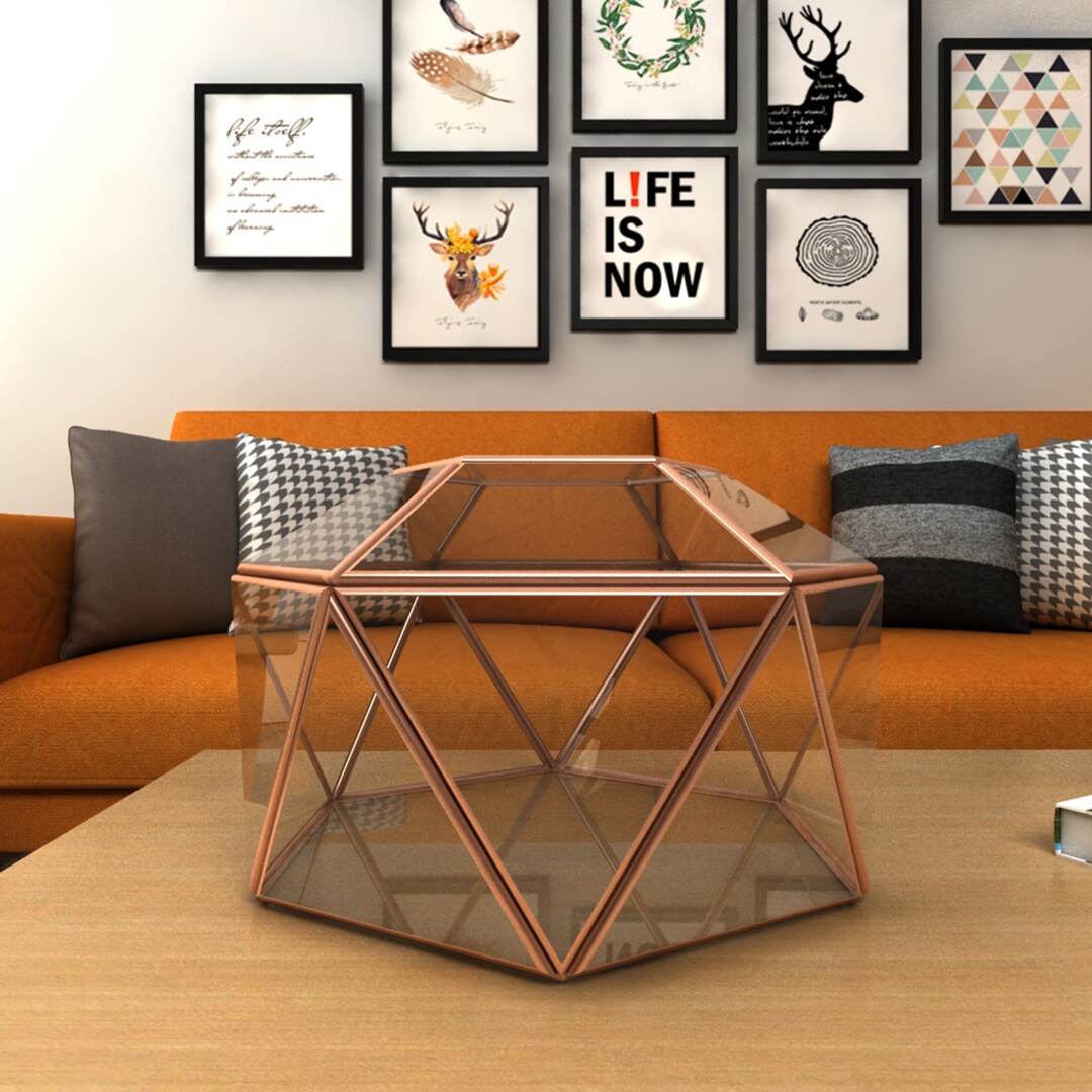 Digital Printable PDF Glass Terrarium Creat Pattern Template, Geometric ...