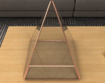 Geometric Glass Terrarium Pattern Template (Digital PDF)