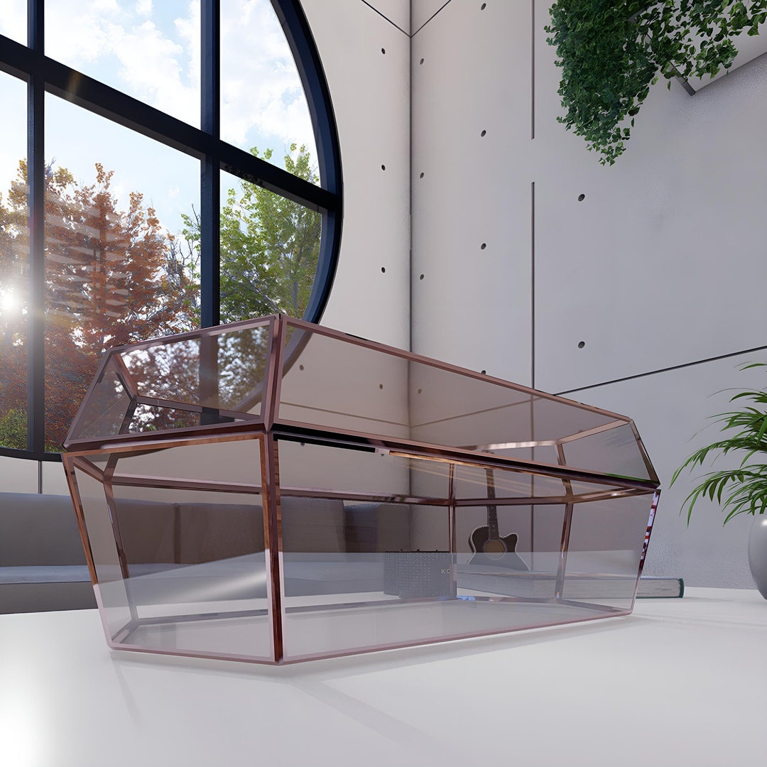 Digital Printable PDF Glass Terrarium Creat Pattern Template, Geometric