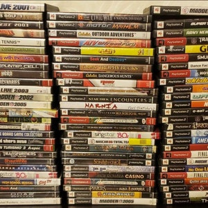 PlayStation 2 (PS2) Games Your choice of titles