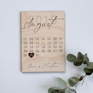 Tu, io, noi! Biglietto di legno, regalo di San Valentino, regalo per uomo, regalo per donna, partner, regalo per San Valentino,