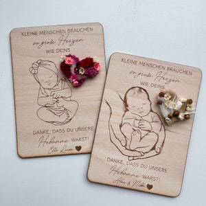 Regalo para matrona, tarjeta de madera mejor matrona, regalo de personalización, tarjeta para matrona, regalo de despedida matrona
