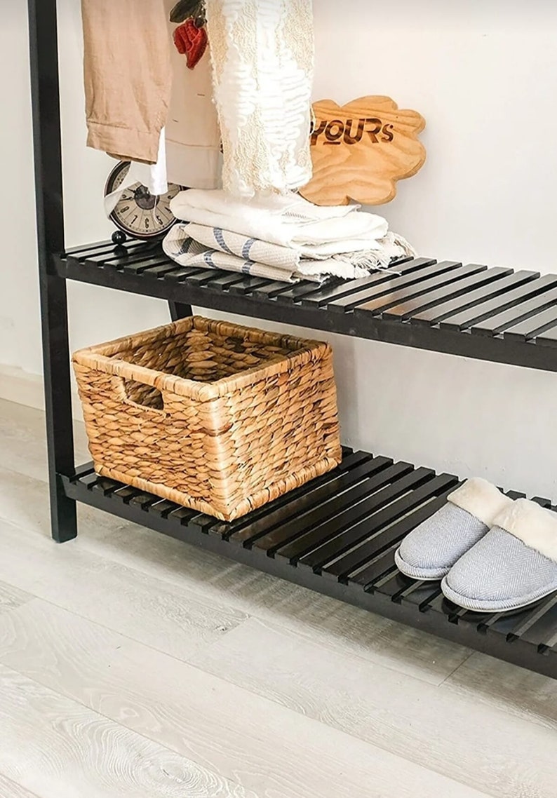 Wood Clothes Rack Clothing Rack Large Modern Coat Rack Etsy