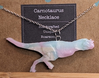 Carnotaurus Pendant, Carnotaurus Necklace, Dinosaur Pendant, Dinosaur Necklace, Dinosaur Jewellery