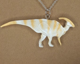 Parasaurolophus Pendant, Parasaurolophus Necklace, Dinosaur Pendant, Dinosaur Necklace, Dinosaur Jewellery