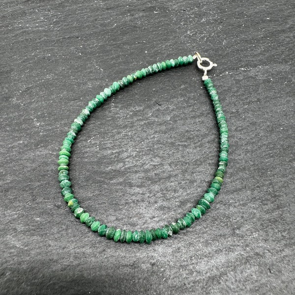 Bracelet Perles malachite , bracelet homme, bracelet perles Naturelle, bracelet malachite