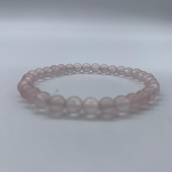 Bracelet Quartz rose & Pierre de lune - Pierres naturelles