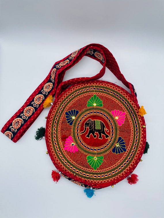 Sac Afghan Brodé traditionnel tribal kuchi Pochet… - image 4