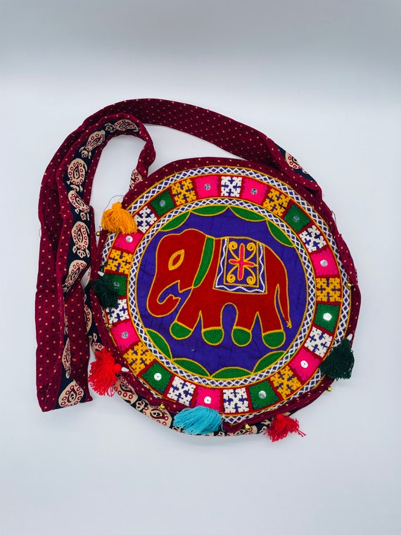 Sac Afghan Brodé traditionnel tribal kuchi Pochet… - image 9