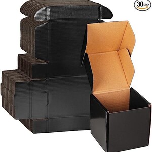 Embalagem Individual (Sem velas) Caixas - corrugadas. Ótimo para presentear, embalar ou enviar - conjunto de 10 caixas