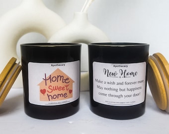 Housewarming 2 pack candle gift set - New Home Gift, House warming Candle Gift, Real Estate Agent Closing Gift, First Home Gift.