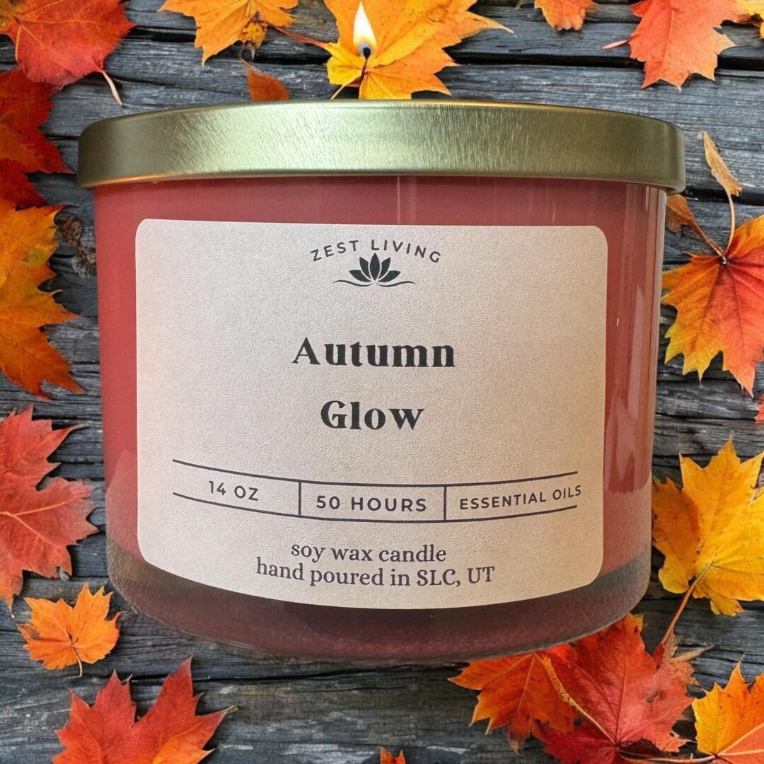 Volcano Autumn Glow Candle main image 0