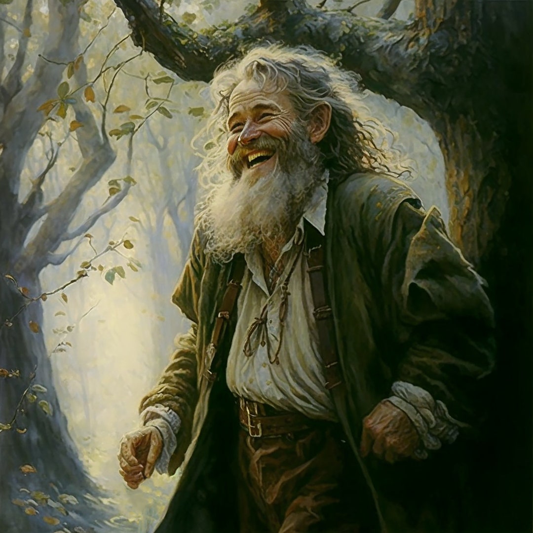 Jolly Old Man in an Alan Lee Style - Etsy