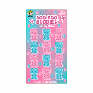 Gummy Bears Sticker Sheet: Boo Boo Buddies Stickers