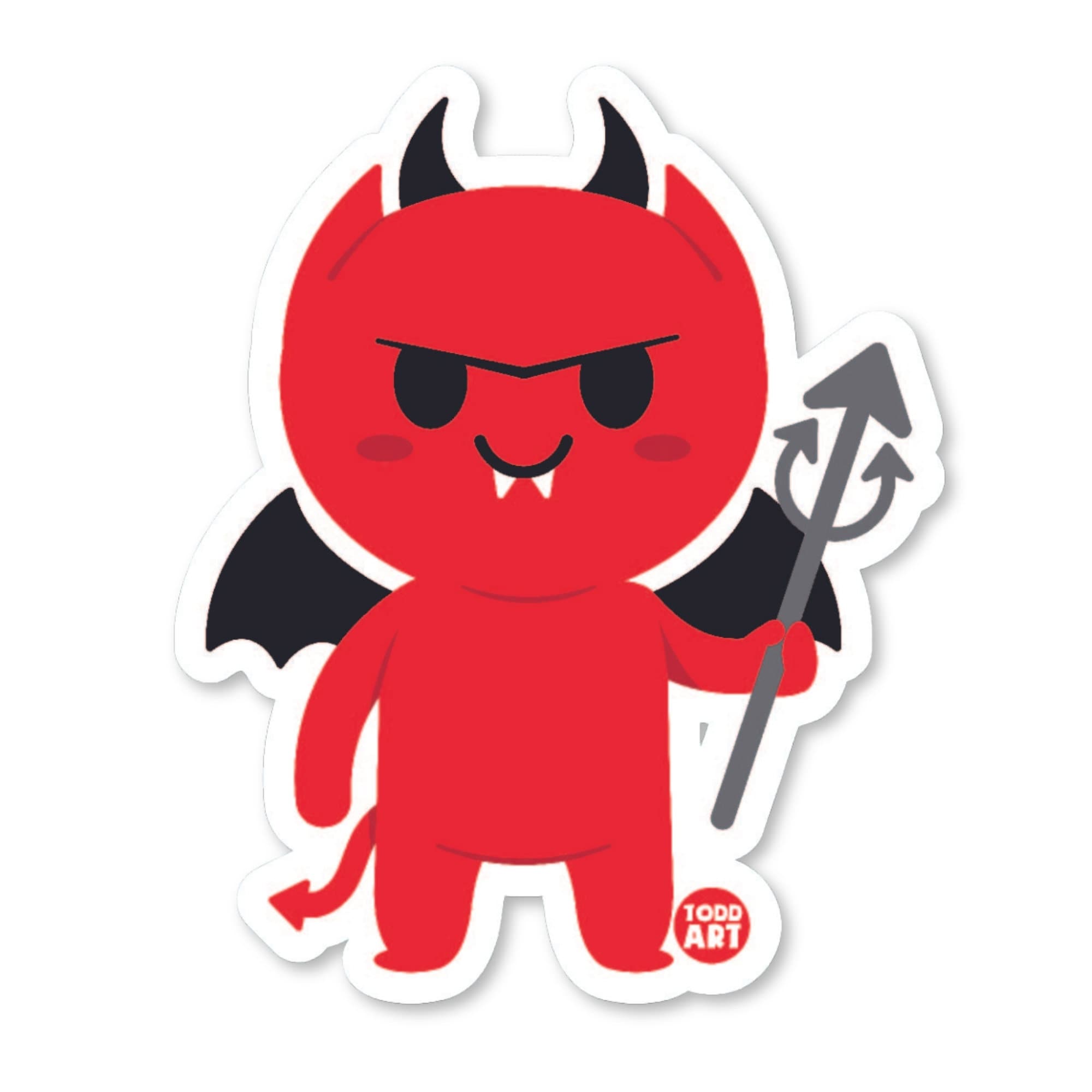 Devil Patch Sticker Devil Sticker: 3