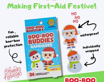 Snowman & Santa Bandages: Holiday Stocking Stuffer