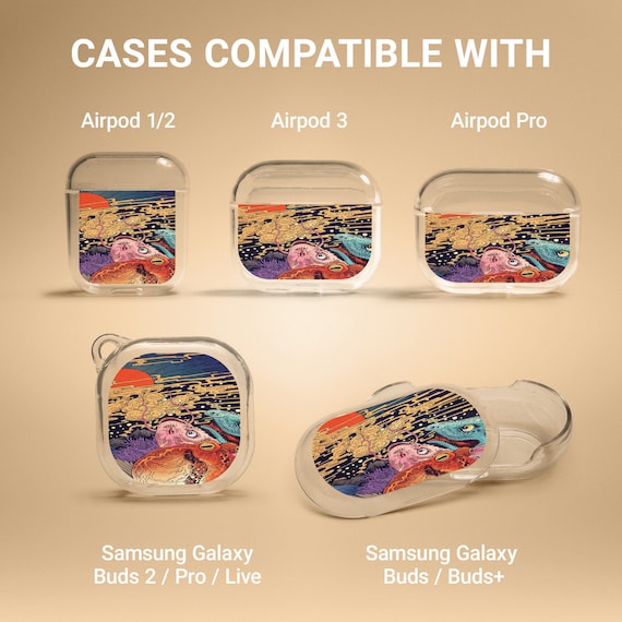Kanagawa Case Japanese Case Cover for Apple Airpods Pro Airpods 3
