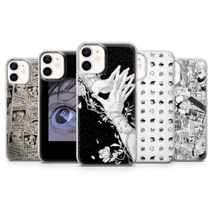 Anime Phone Case Manga Cover for iPhone 16, 15, 14, 13 12 11 Pro, XR, Samsung A13, S24, S23 FE, S22 , A40, A72, A52, Pixel 6a