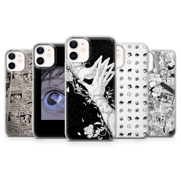 Anime Phone Case Manga Cover for iPhone 15, 14, 13 12 11 Pro, XR, Samsung A13, S23, S22, S21 FE, A40, A72, A52, Pixel 6a