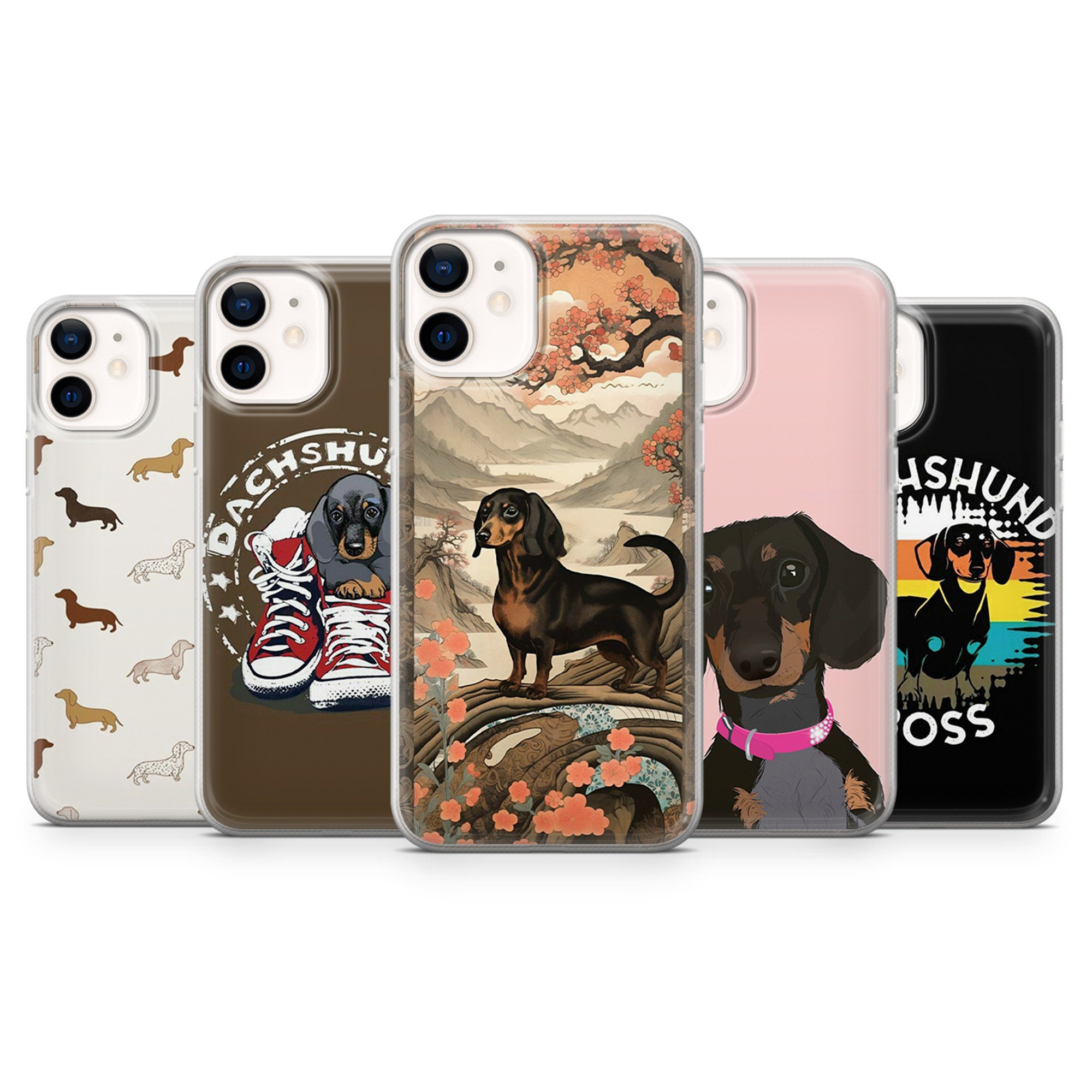 Dackel Handyhlle ssser Hund, fr iPhone 15, 14, 13 12 11 Pro, XR, Samsung  A13, S22, S21 FE, A40, A72, A52, Pixel 6a, 8 - Etsy.de
