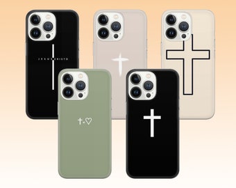 宗教電話ケース 聖書の詩カバー Pixel 7 Pro 6A、iPhone 14 13 12 Pro 11 XR 用 Samsung S21FE S22 5G S22 Ultra A73 A53 Note 20用