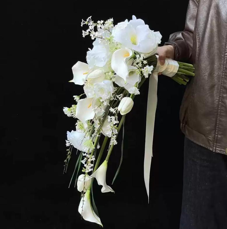 Cascading Bridal Bouquet