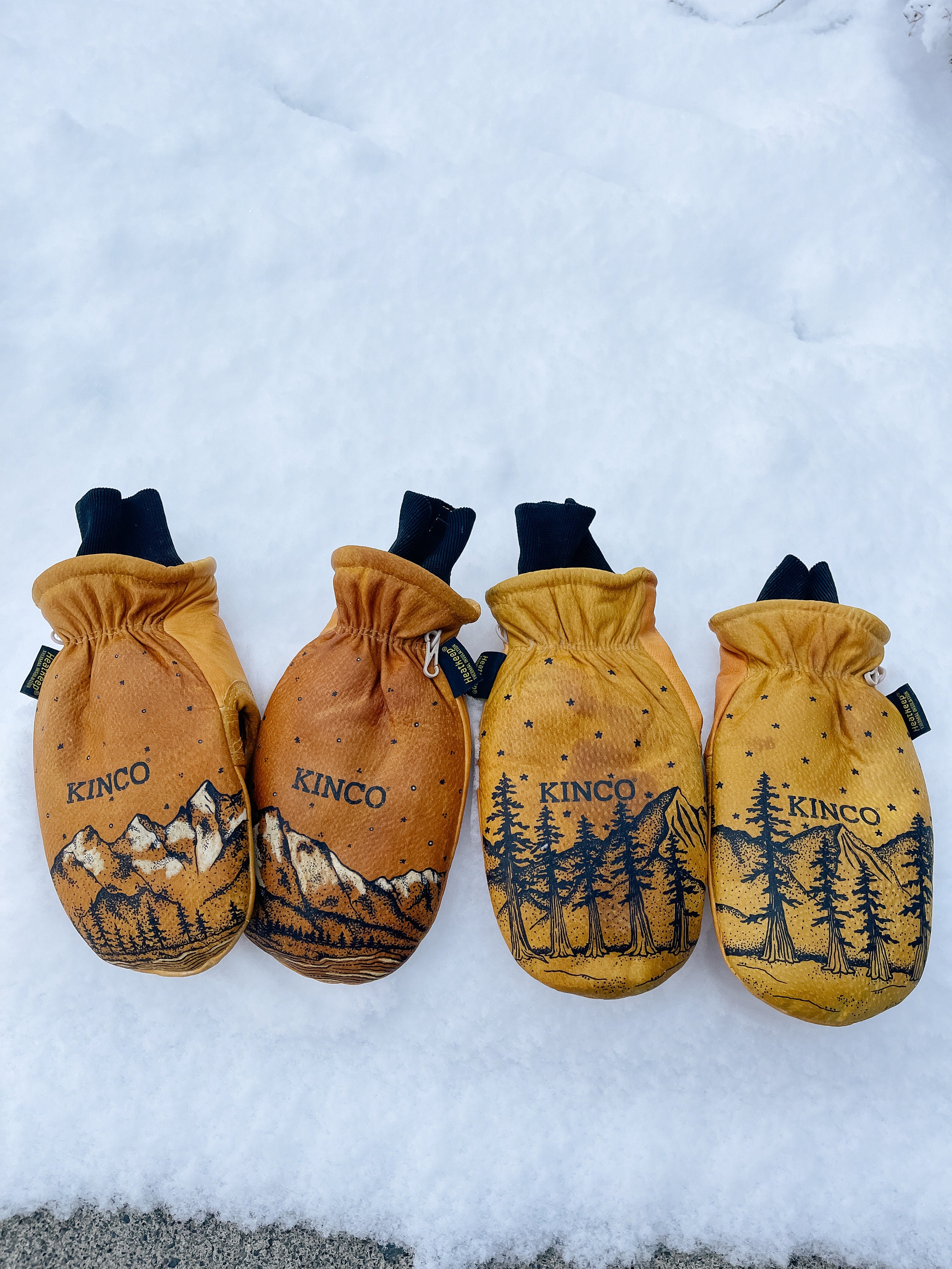 CUSTOM Kinco Ski MITTENS Etsy