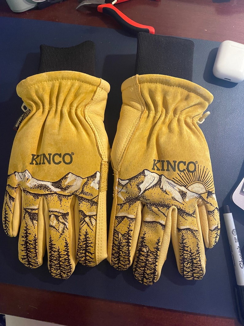 CUSTOM Kinco Ski GLOVES Etsy