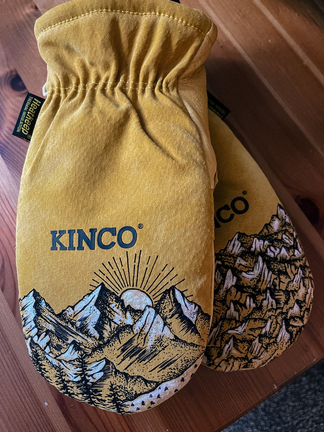 CUSTOM Kinco Ski MITTENS Etsy