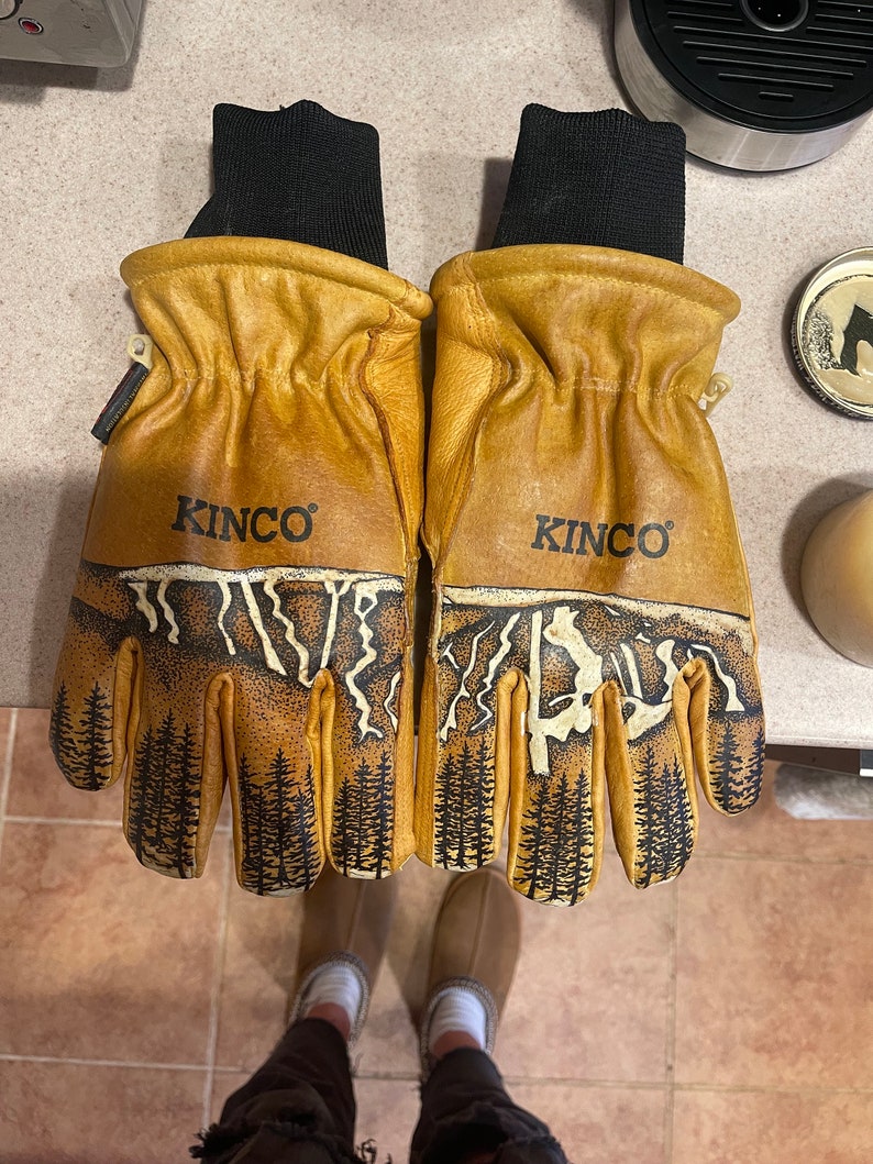 CUSTOM Kinco Ski GLOVES Etsy