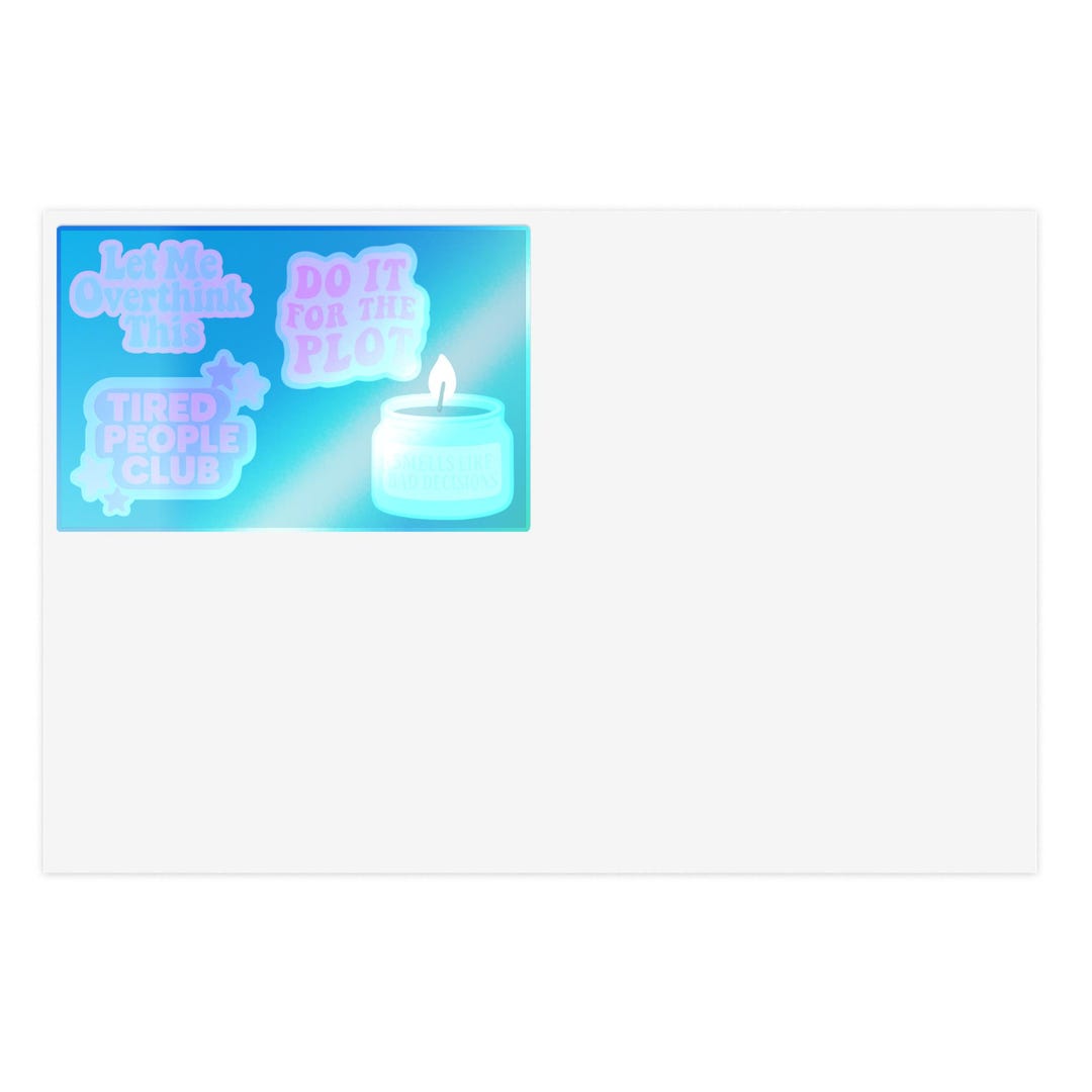 Vibrant Sticker Pack - Sticker Sheet - Etsy