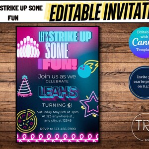 Let&#39;s Strike Some Fun Invite