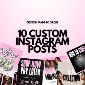 Custom Instagram Post for Business, Templates, Beauty Business, Lash, Hair, Filler, Cosmetic, Botox, Stylist, Fashion, Editable in Canva