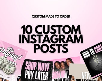 Custom Instagram Post for Business, Templates, Beauty Business, Lash, Hair, Filler, Cosmetic, Botox, Stylist, Fashion, Editable in Canva