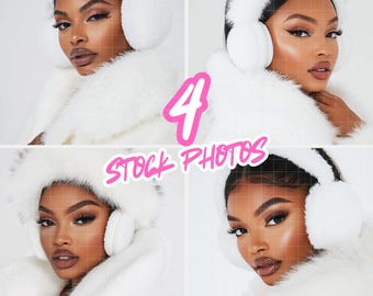 美容ストック写真、メイクアップストック写真、アフリカ系アメリカ人モデル、美容画像ヘアストック写真、ヘアエクステンション写真デジタルダウンロード