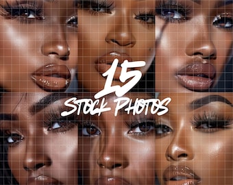 Stock Images, African American Model, Beauty Stock Photos, Stock Photos, Makeup Stock Photos, Fashion Model, High Quality Stock Photo