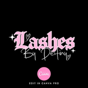 Logo Design, Logo Template, DIY Beauty Logo, Hair Logo, Lash Logo, MUA Makeup Logo, Nails Logo, Logo Design Custom For Business