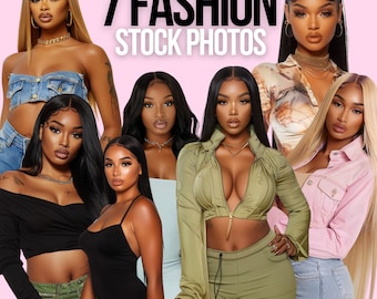 Fashion Stock Photos | Hair Model Beauty Images African American Beauty Stock Photos Model Hair Business AI Models Black Beauty Images