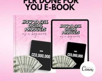 PLR E-Book | Done For You Template E Book Template Plan Your Content Journal White Label Social Media Pre-made Book Resell