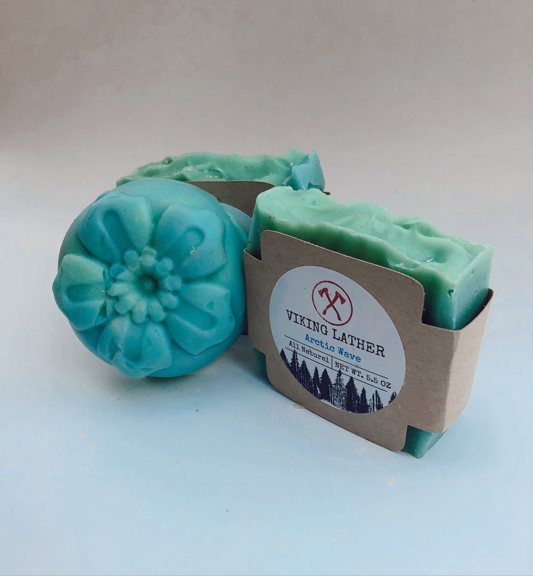 Viking Lather: Arctic Wave - All Natural Bar Soap - Pure Essential Oils ...