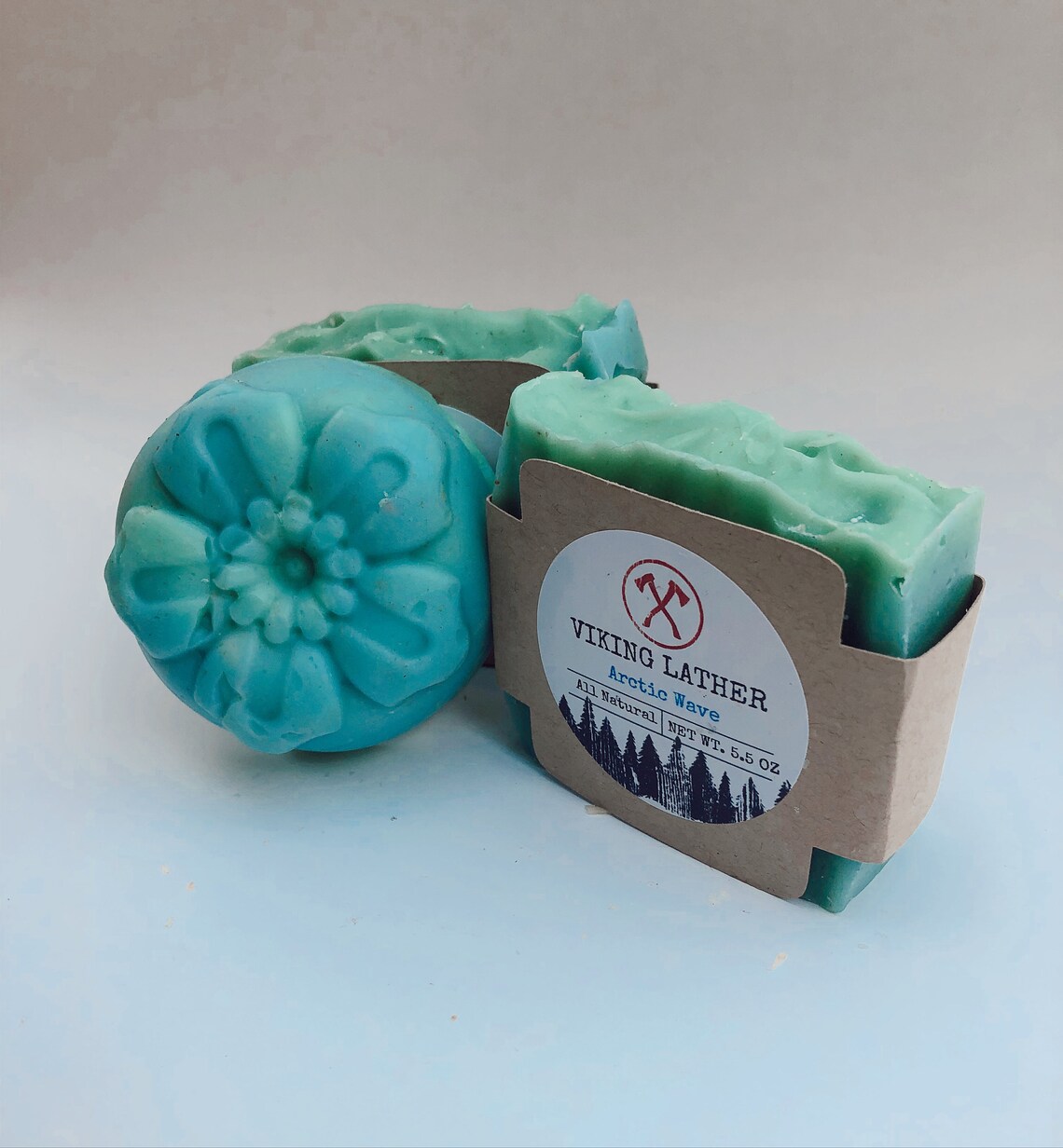 Viking Lather: Arctic Wave - All Natural Bar Soap - Pure Essential Oils ...