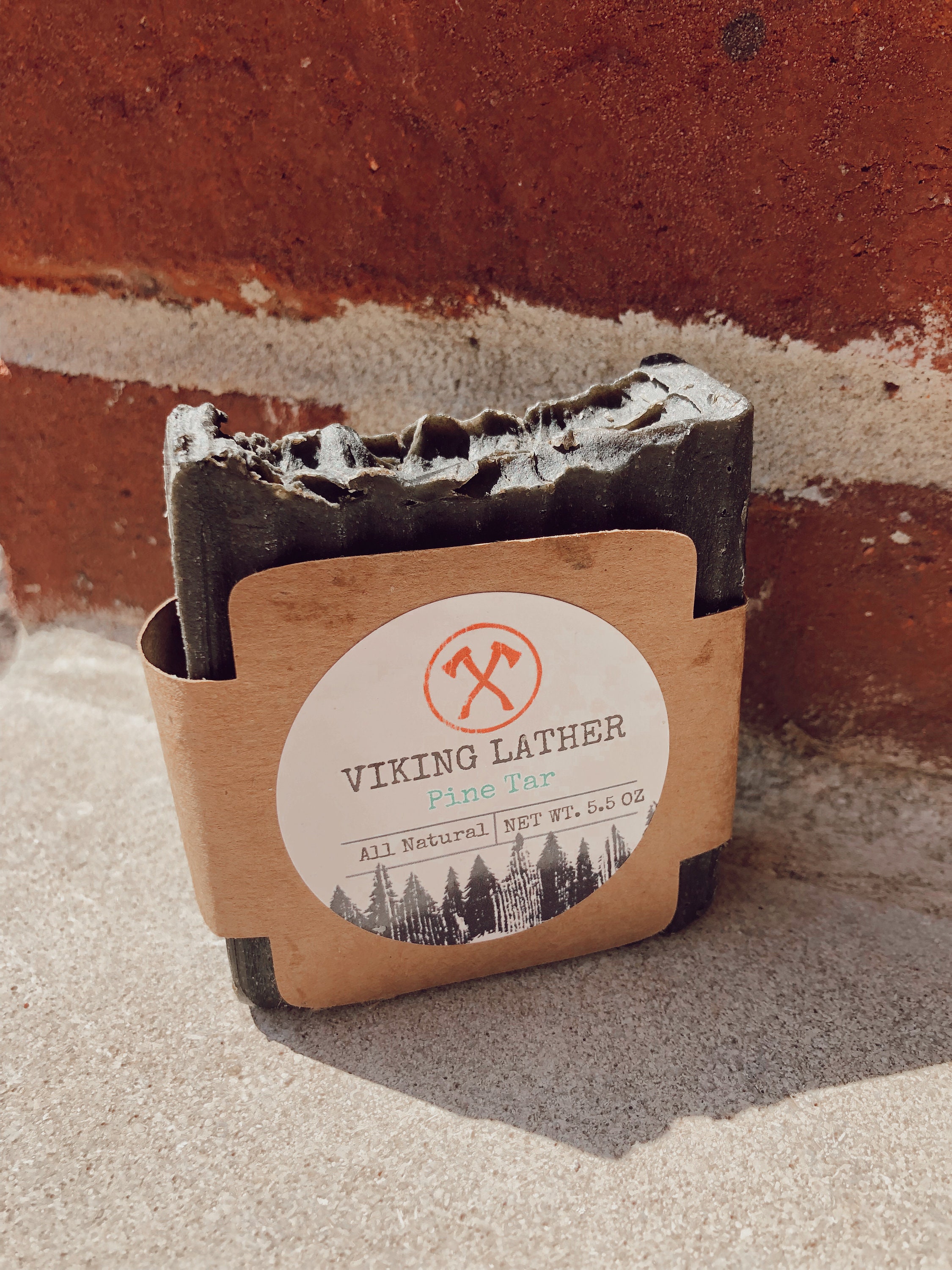 Viking Lather: Pine Tar - All Natural Bar Soap - Made With Pure ...