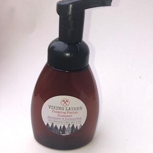 Viking Lather: Foaming Facial Cleanser- Lavender & Eucalyptus