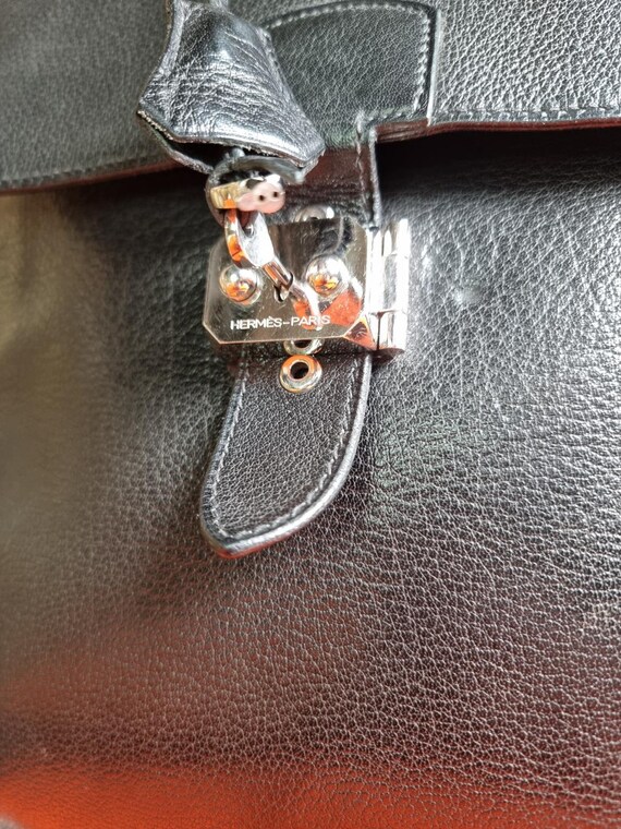 Hermés Leather Dispatch Bag - image 6
