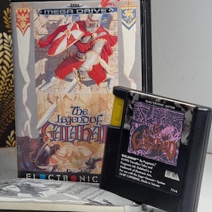 Sega Mega Drive Megadrive Genesis The Legend Of Galahad